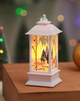 Christmas Decorations Flame Candlestick Lamp