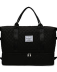 Large Capacity Totes Travel Duffle Bags Dry And Wet Separation Fitness Gym Shoulder Bag For Weekender Overnight Essentials Mommy Handbag