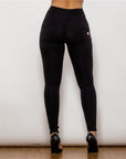 Shascullfites Melody booty lifting pants women black leggings high waist supper stretch gym leggings