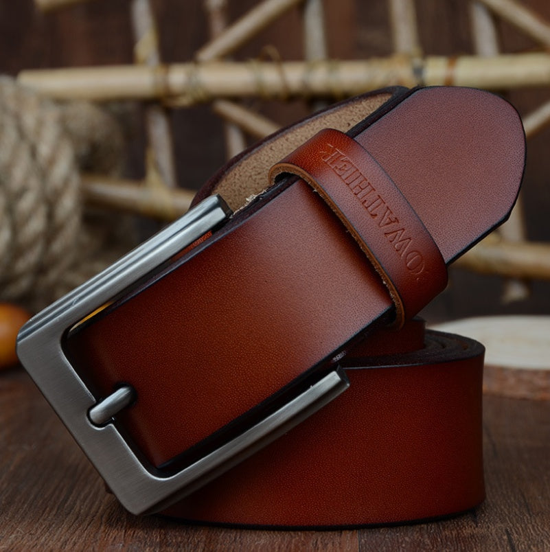 Pin buckle belt