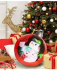 Christmas Ornament Ball Outdoor Pvc 60CM Inflatable Decorated Ball PVC Giant Big Large Balls Xmas Tree Decorations Toy Ball