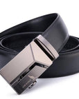 Men's leather belt