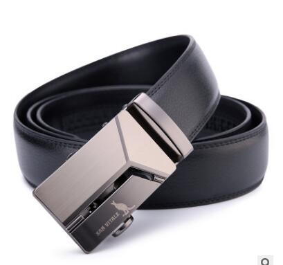 Men's leather belt