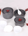 Picnic cookware set camping pot set camping pot