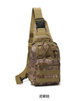 Oxford Cloth Cycling Bag Camouflage Outdoor Sports Small Chest Pannier Bag