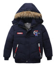 Small And Medium-Sized Boys Cotton-Padded Jackets