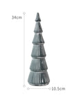 Nordic Morandi Gray-green Mini Christmas Tree Desktop Decorations Christmas Scene Decorations