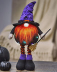 Halloween Decorations Slim Retractable Faceless Elderly Ornaments