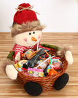 Christmas Decorations New Christmas Candy Basket Christmas Tabletop Ornaments Children's Candy Decorations