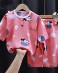 Summer Clothes Cotton Silk Air-conditioning Clothes Baby Clothes