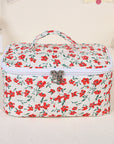 Large Capacity Floral Makeup Bag Good-looking Wash Bag Travel Portable Portable