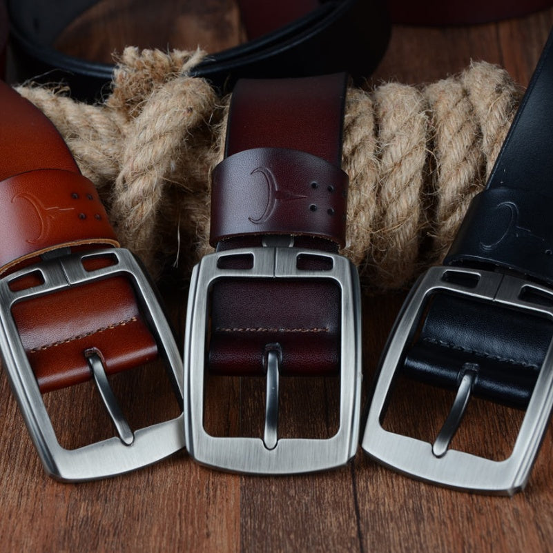 Pin buckle belt