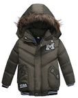 Small And Medium-Sized Boys Cotton-Padded Jackets