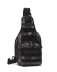 Oxford Cloth Cycling Bag Camouflage Outdoor Sports Small Chest Pannier Bag