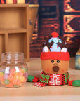 Christmas Gift Bags Candy Jar Storage Bottle Santa Bag Sweet Christmas Candy Bag Boxes Child Kids Gifts New Year