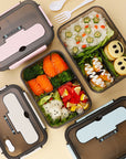 Kitchen Lunch Box Work Student Outdoor Activities Travel Microwave Heating Food Container Plastic Bento Box Storage Snacks Boxes