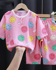 Summer Clothes Cotton Silk Air-conditioning Clothes Baby Clothes