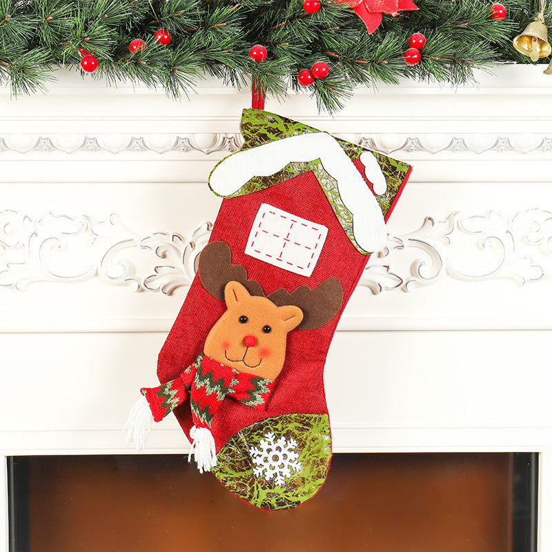 Christmas Stocking Decorations Gift Socks