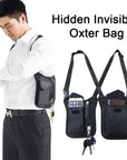 Anti-Theft Hidden Underarm Strap Wallet Holster Bag Leisure Nylon Double Shoulder Pocket Sport Vest Outdoors