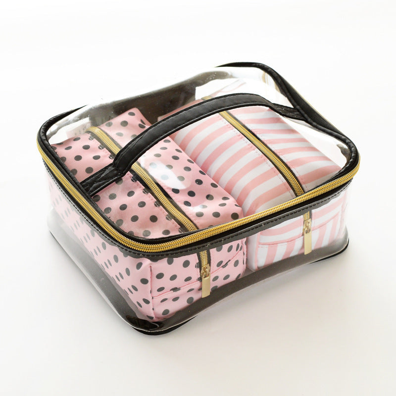 Pvc Portable Toiletry Bag Suit