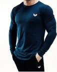 New Long Sleeve T Shirt Sport Men Gym Shirt Quick Dry Gym Fitness Training Running T Shirt Men Workout T-Shirt Bodybuilding Tops