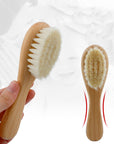 Baby Wool Brush Set, Baby Shower, Scrubbing Brush, Shower Comb