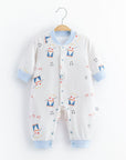 Cute Baby Printed Cotton Jumpsuit