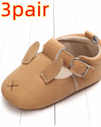 Spring and autumn cartoon animal baby shoes matte leather non-slip soft bottom baby shoes wholesale 0884