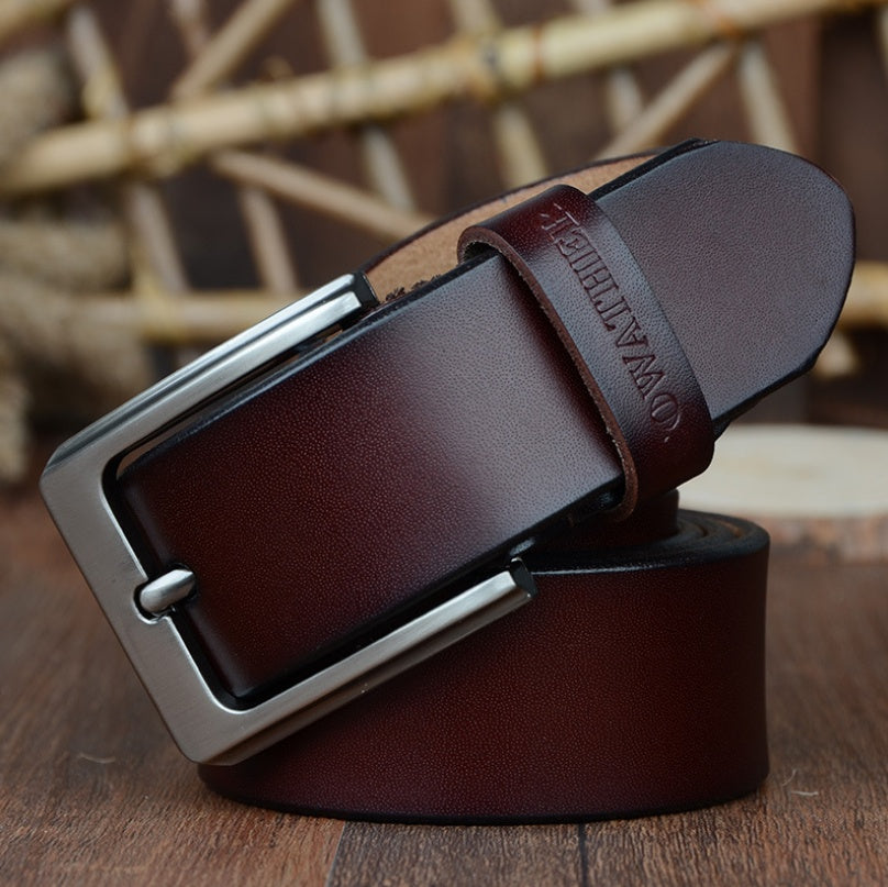 Pin buckle belt