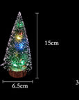 Christmas Decorations LED Lights Mini Christmas Tree