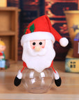 Christmas Gift Bags Candy Jar Storage Bottle Santa Bag Sweet Christmas Candy Bag Boxes Child Kids Gifts New Year