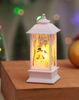 Christmas Decorations Flame Candlestick Lamp