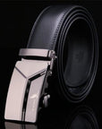 Men's leather belt