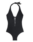 New Style Bikini Swim Fashion Sexy Solid Color One-piece Swimsuit