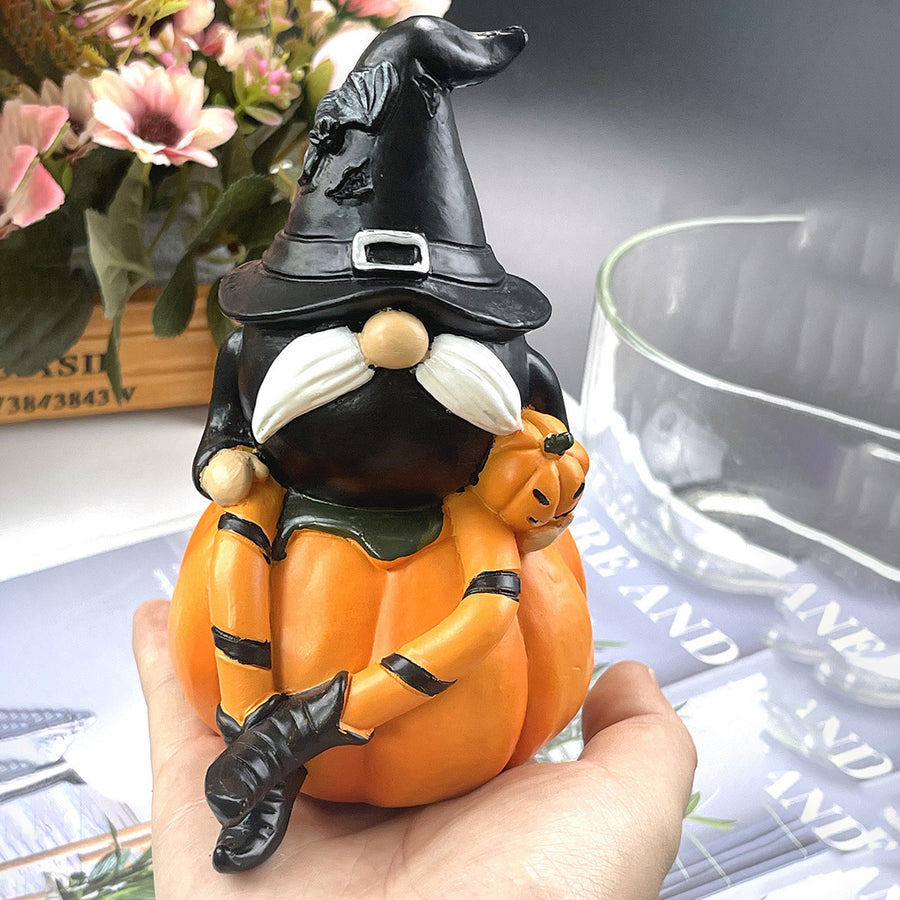 Halloween Pumpkin Resin Decorations