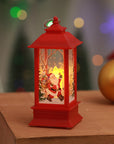 Christmas Decorations Flame Candlestick Lamp