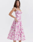 Summer Floral  A-line Dress