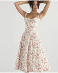 Summer Floral  A-line Dress