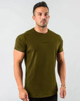 Men Fitted Gym T-Shirt