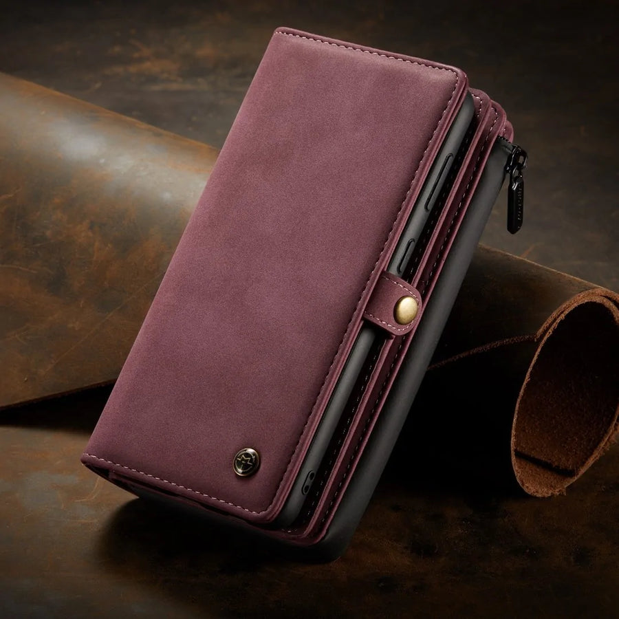 Detachable Wallet Leather Case for Samsung Galaxy