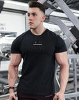 Men Fitted Gym T-Shirt