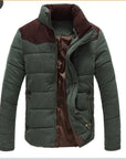 Warm Causal Parkas Male Outerwear Windbreak Jackets Coats