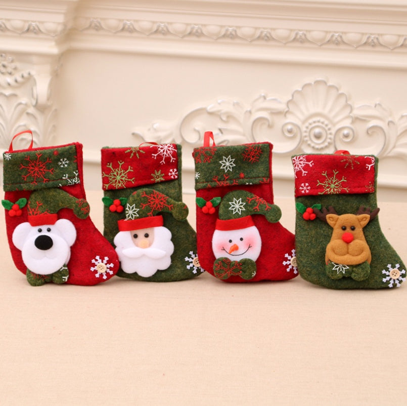 Christmas Decorations Printed Candy Bag