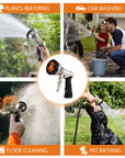 Home Fashion Simple 9 Function Garden Hose Spray Gun