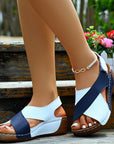 Platform Platform With Skirt Casual Open Toe All-match Beach