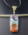 Meditation Seven Chakra Reiki Pendant