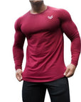 New Long Sleeve T Shirt Sport Men Gym Shirt Quick Dry Gym Fitness Training Running T Shirt Men Workout T-Shirt Bodybuilding Tops