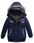 Small And Medium-Sized Boys Cotton-Padded Jackets