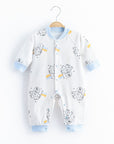 Cute Baby Printed Cotton Jumpsuit