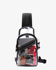 Men's PVC Waterproof Transparent Chest Bag